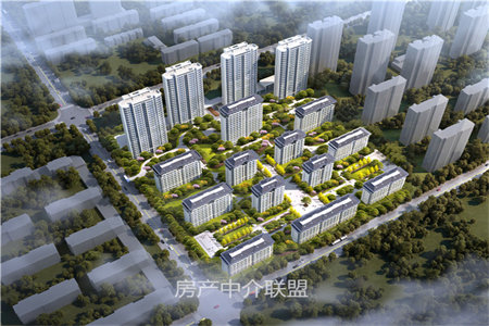 中迪国际社区2室1厅1卫37.5万48.5m2精装出售